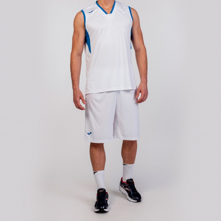 Joma Short Basket Reversible Rookie Rojo-Blanco Cargos Unisex-Adulto 