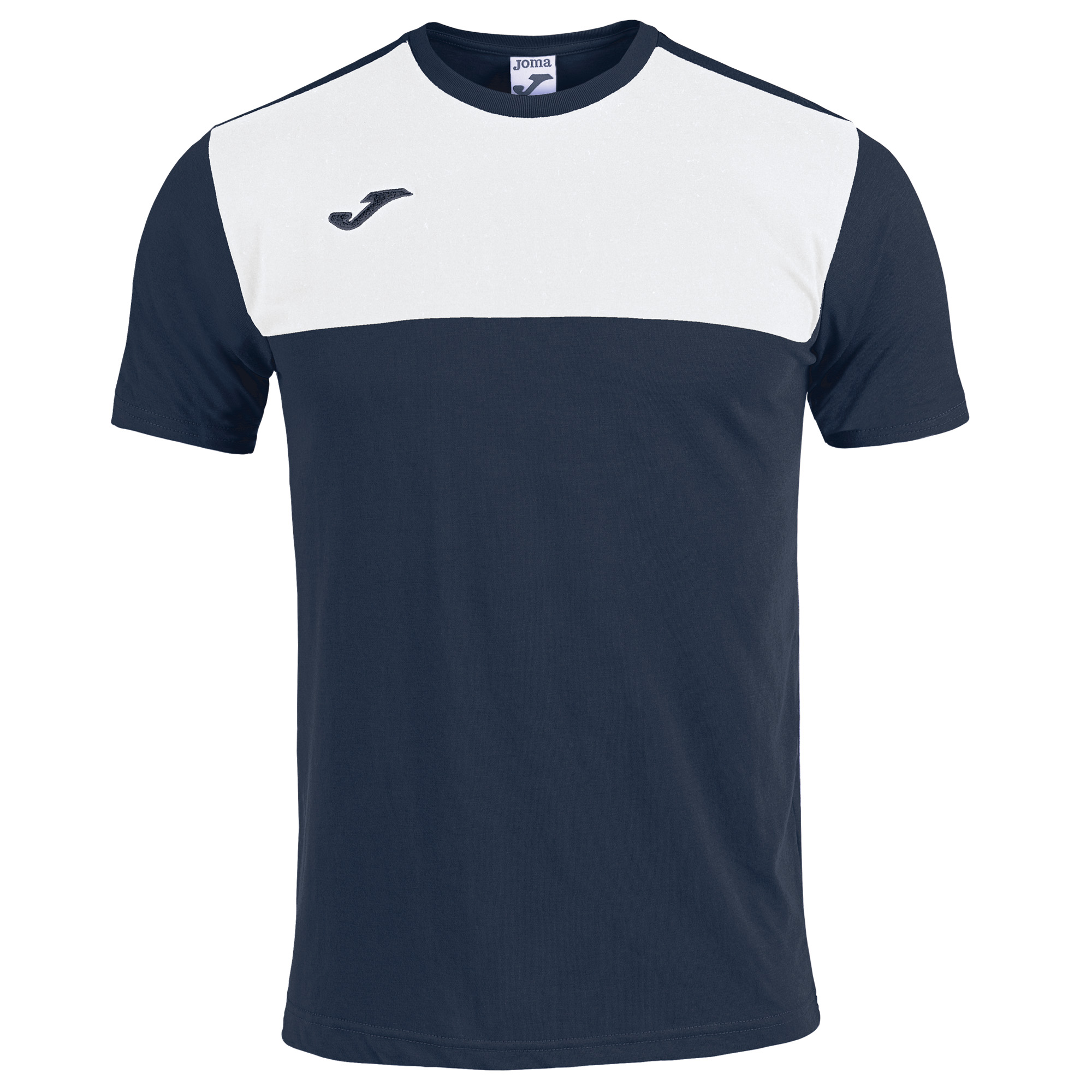 Joma Torneo II T-Shirt White and Navy Blue Child